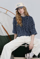 Navy Cable Turtleneck Sweater (REG)