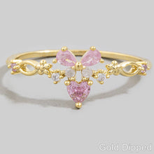 CZ Butterfly Crown Ring