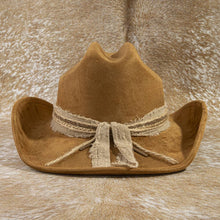 Suede Cowboy Hat w/ Frayed Band