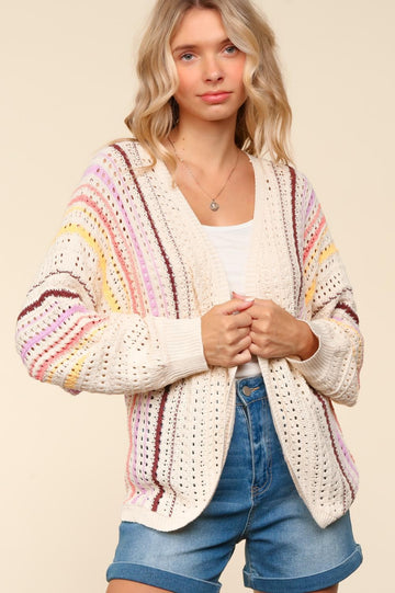 Always Adorable Crochet Cardigan (REG/PLUS)