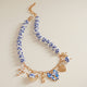 Blue China Kettle Charm Necklace
