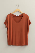 Brick V-Neck Dolman Top (REG)