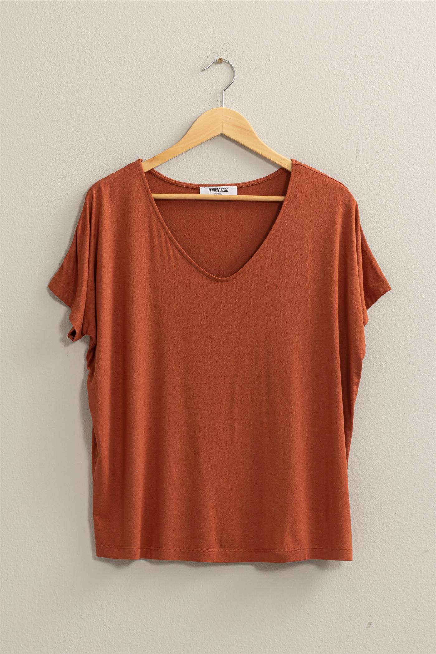 Brick V-Neck Dolman Top (REG)