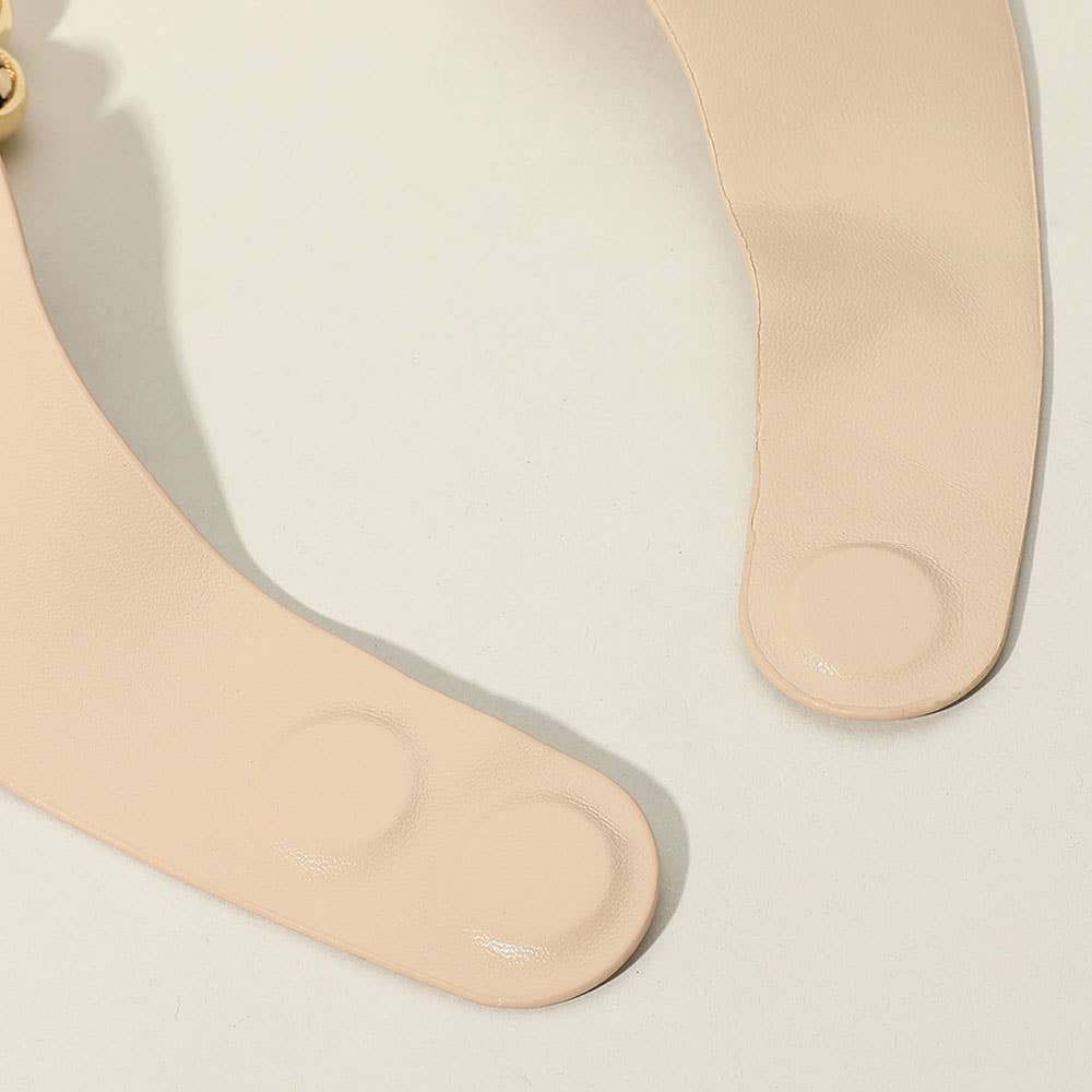 Chunky Bead Layered Magnetic Necklace