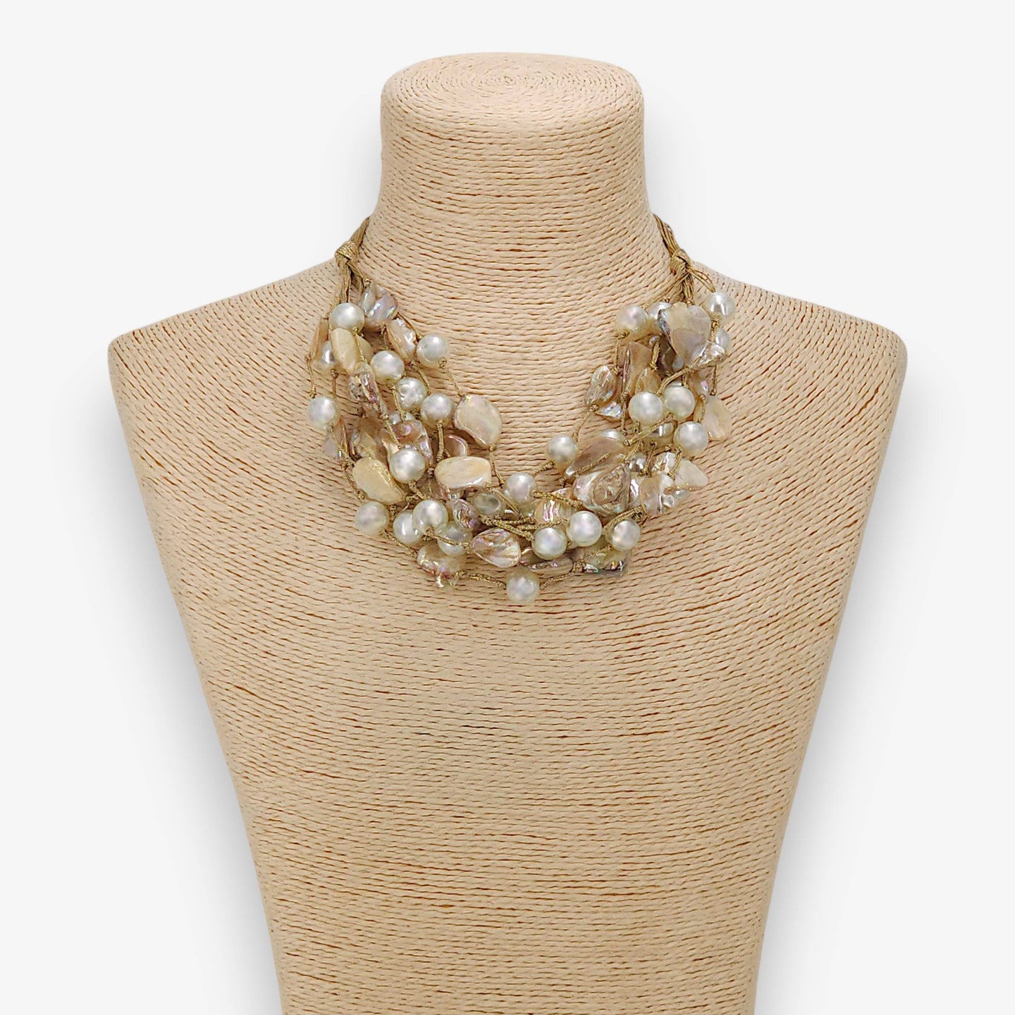 Chunky Shell & Pearl Necklace