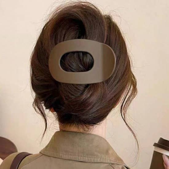 Jumbo Lay Flat Matte Claw Clip