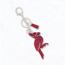 Cardinal Sparkle Keychain