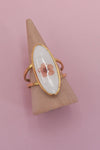 18K Floral Rings