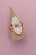 18K Floral Rings