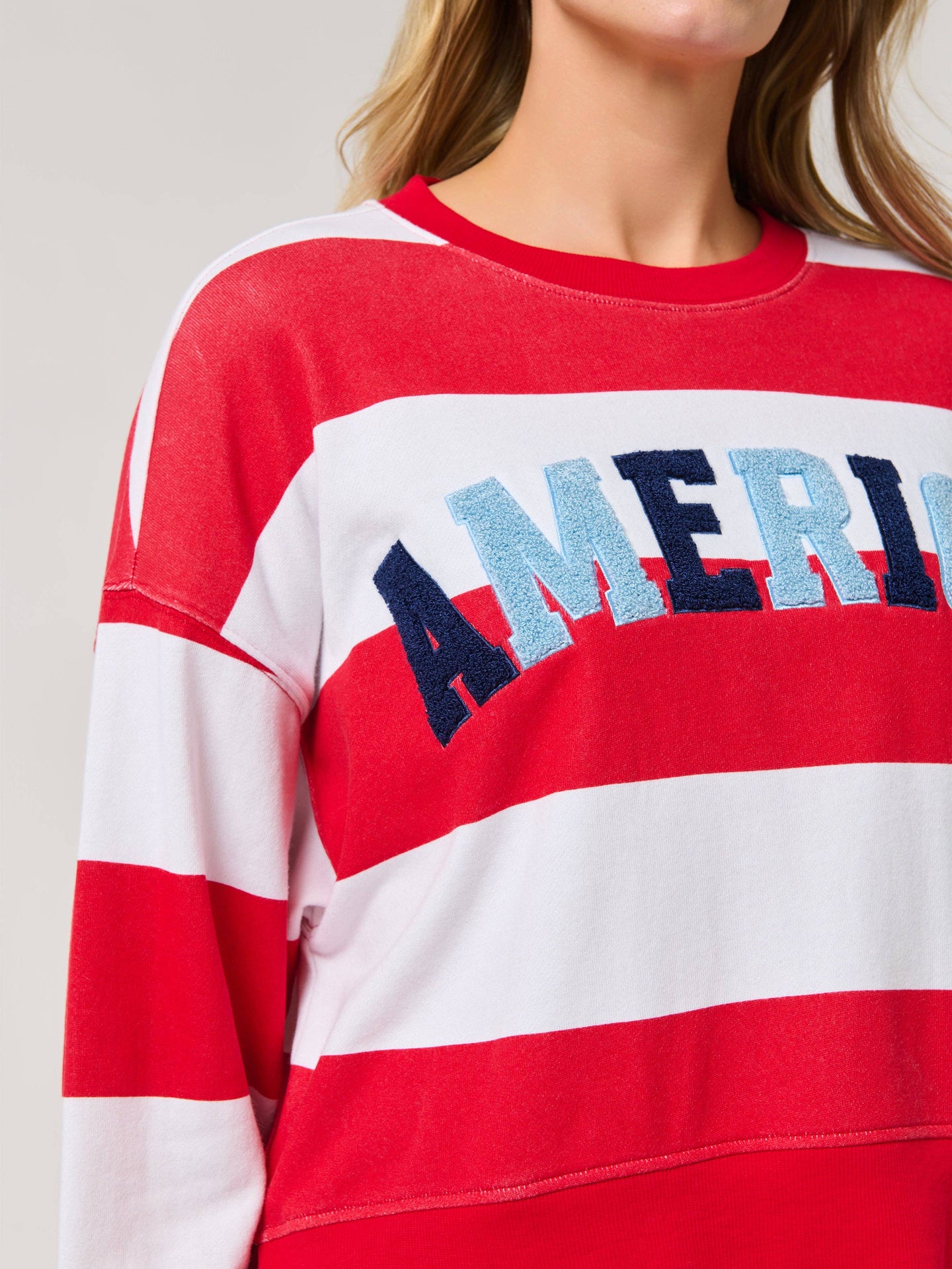 America Rugby Striped Sweatshirt (REG)