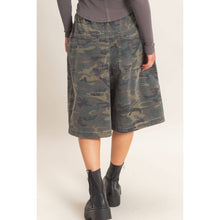 Green Camo Drawstring Shorts (REG)