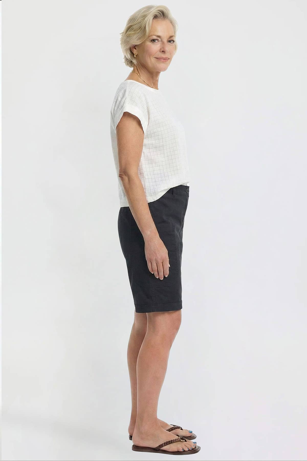 YMI Black Bermuda Shorts (REG)
