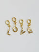 Groovey Initial Charms