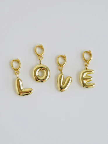 Bubble Letter Charm