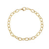 Small Link Charm Bar Bracelet