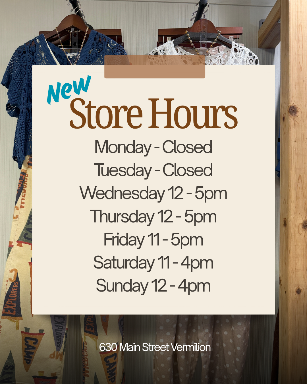 Store Hours
