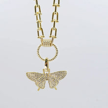 Butterfly Clip Necklace