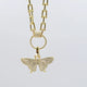 Butterfly Clip Necklace