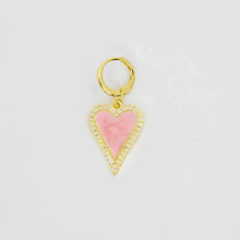 Colored Heart Charm