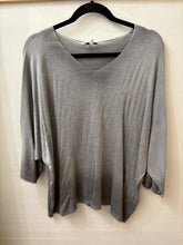 Miranda 3/4 Sleeve Top in Grey (REG)