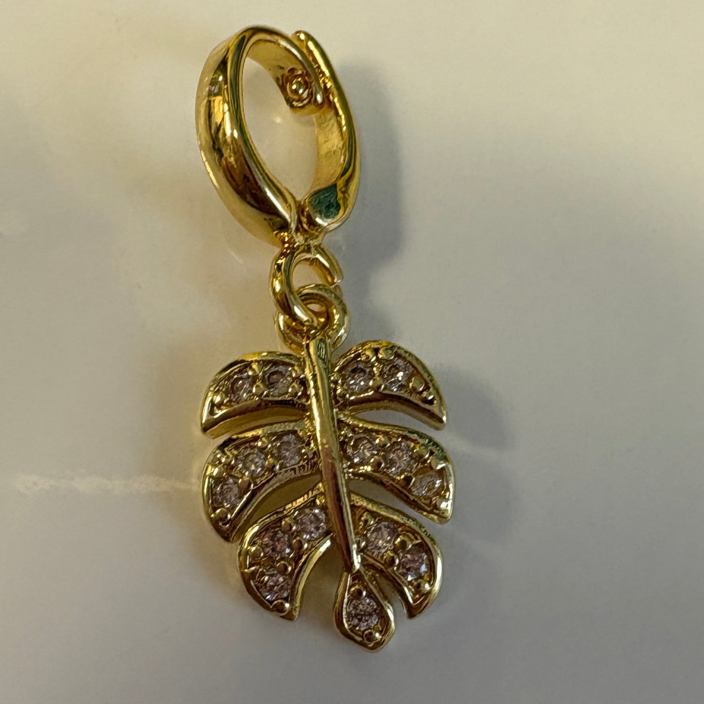 Tropical Leaf Charm