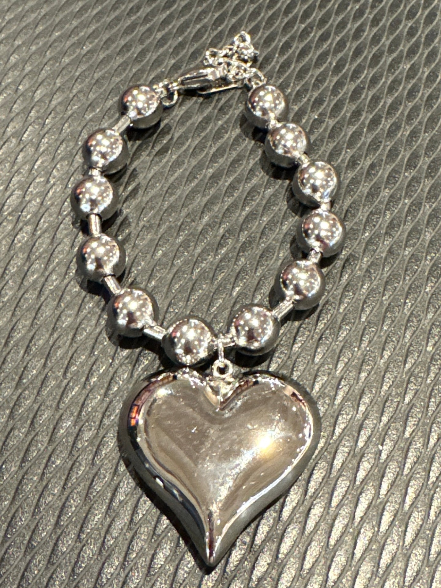 Puffy Heart Bracelet