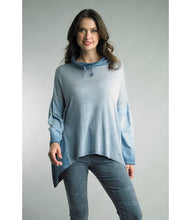 Combo Cowl Tunic in Denim (REG)