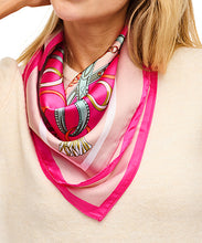 Pink Chain Bandana Scarf