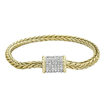Braided Gold Magnetic Bracelet