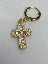 Crystal Cross Charm