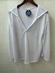 Breezy Beaches Hoodie Top in Ivory (REG)