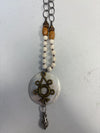 Shell and Wood Necklace