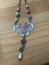 Silver Butterfly Necklace