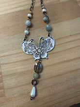 Silver Butterfly Necklace
