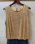 Celebration Sequin Top in Gold (REG)