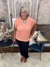 Pretty In Eyelet Top