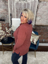 The Mauve Front Button Top