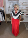 Cassini Maxi Skirt in Red (REG)