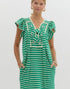 There She Goes Striped Dress (REG)