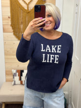 Lake Life Sweater in Navy