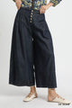 Button Front Culotte Pants (REG)