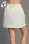 Parachute Mini Skort in Cream (REG)