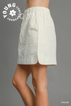 Parachute Mini Skort in Cream (REG)