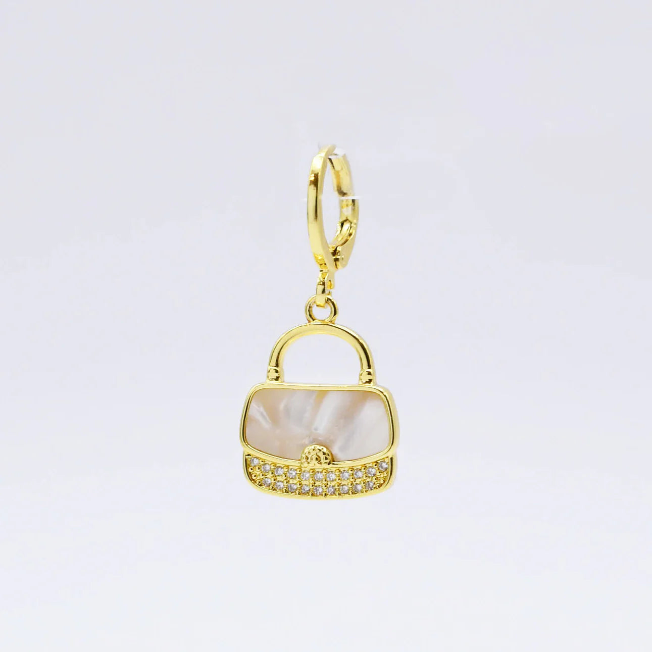 Pearl Purse Charm