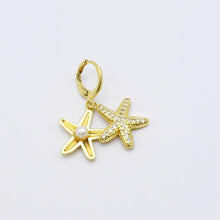 Starfish and Pearl Charm