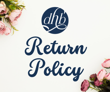 RETURN POLICY