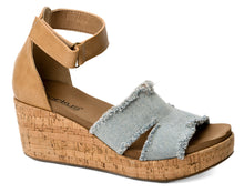 Corky's Rom Com Sandals in Blue Denim