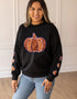 Pumpkin Radiance Sequin Shirt