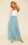 Courtney Maxi Skirt in Pool Blue (REG)