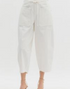 Trinity Cropped Pants in Off White (REG)